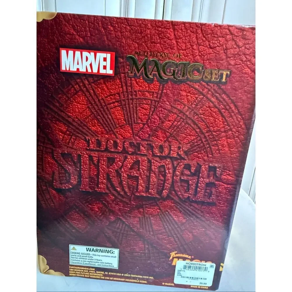 Marvel Magic Comic Book Set Doctor  Strange Magic Tricks Vol 1 Fantasma Toys NWT
